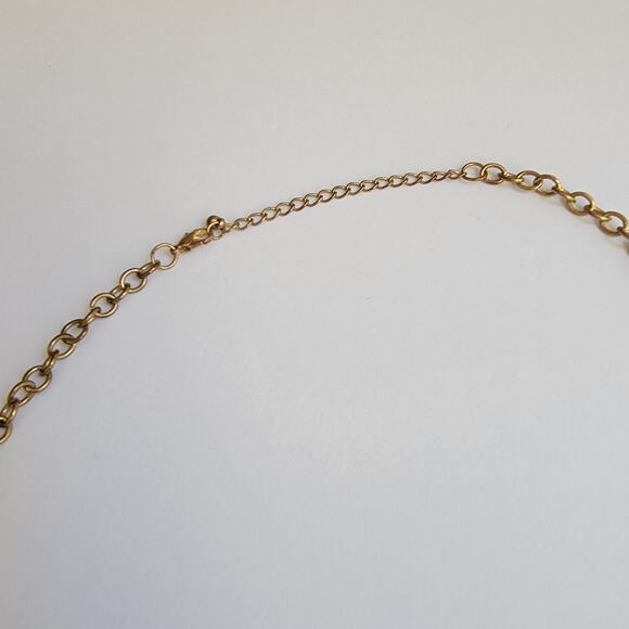 Blue Stone Chainmaille Necklace - Picture 3 of 10